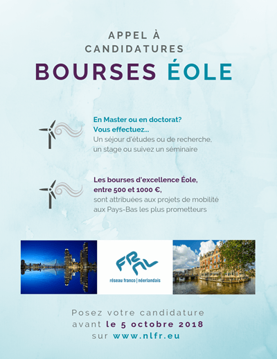 Bourses Eole 2018