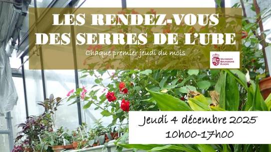 Les rendez-vous des serres de l’UBE – 04/12/2025 : Les graines