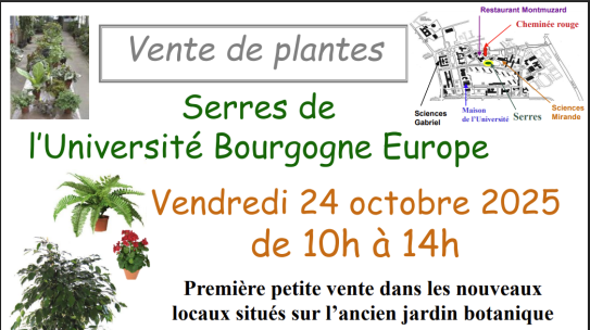 Vente de plante du 24 octobre 2025